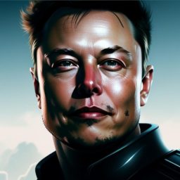 Artwork for Elon Musk Thinking