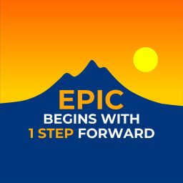 Artwork for EPIC Begins With 1 Step Forward
