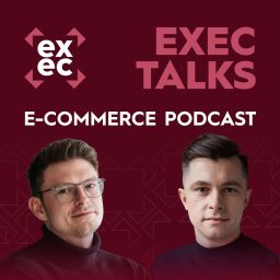 Artwork for exec talks (e-commerce podcast)
