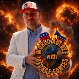 Artwork for World Ablaze with George Fontes